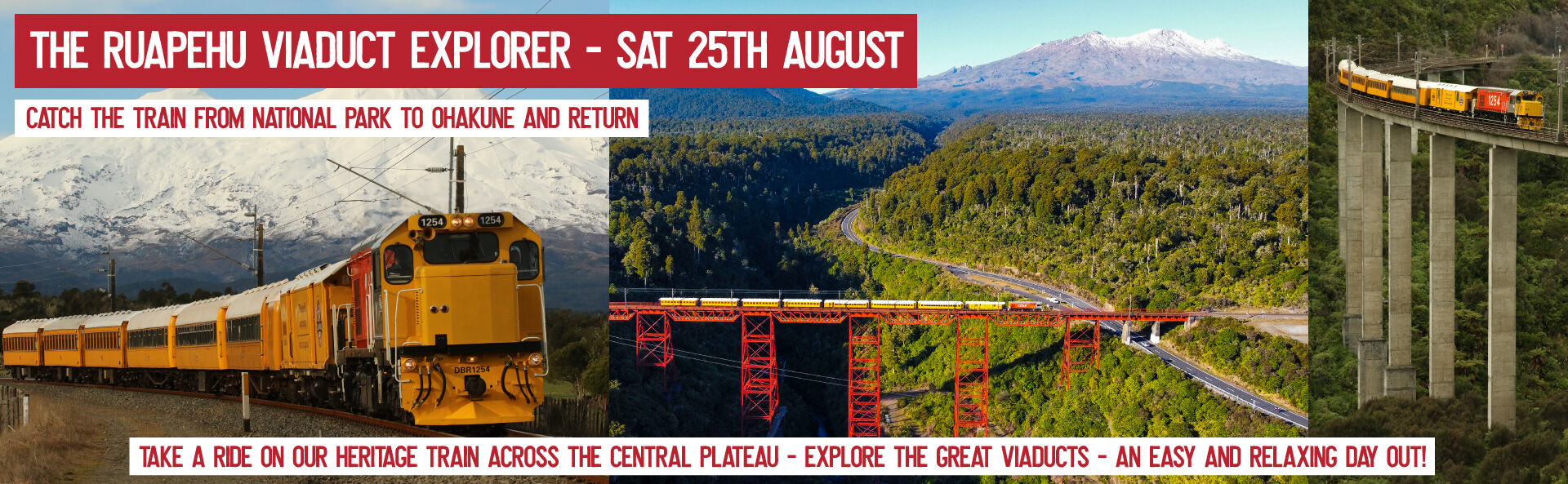 Ruapehu Viaduct Explorer August 2026