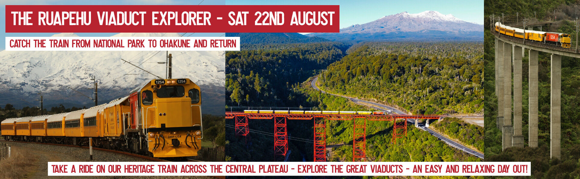 Ruapehu Viaduct Explorer August 2026