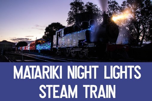 Matariki Night Lights Train - Tuhi ō nō rangi 2025
