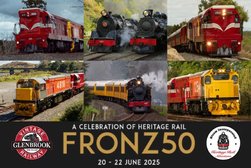 FRONZ 50: A Celebration of Heritage Rail