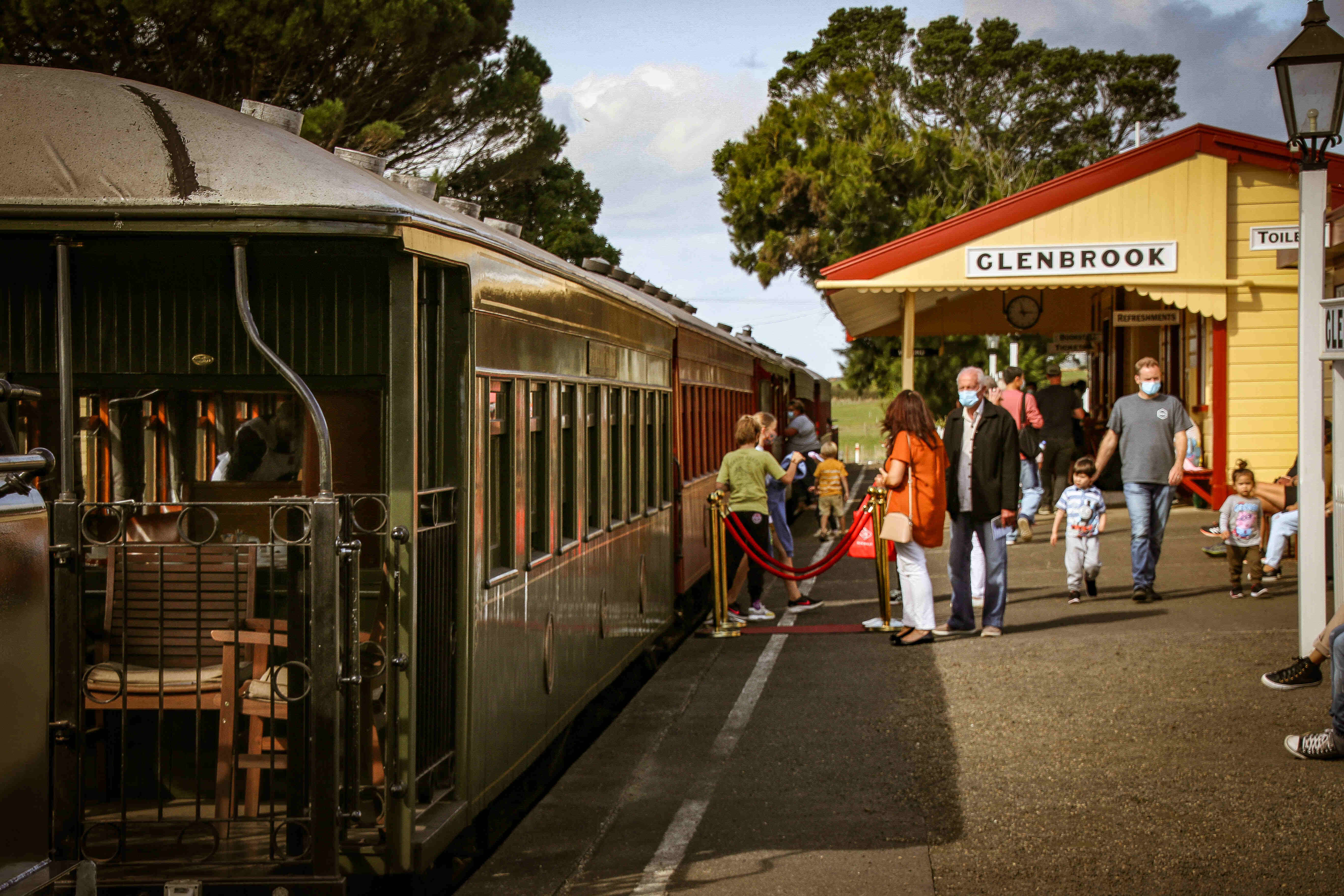 Glenbrook Vintage Railway First Class Parlour Carriage