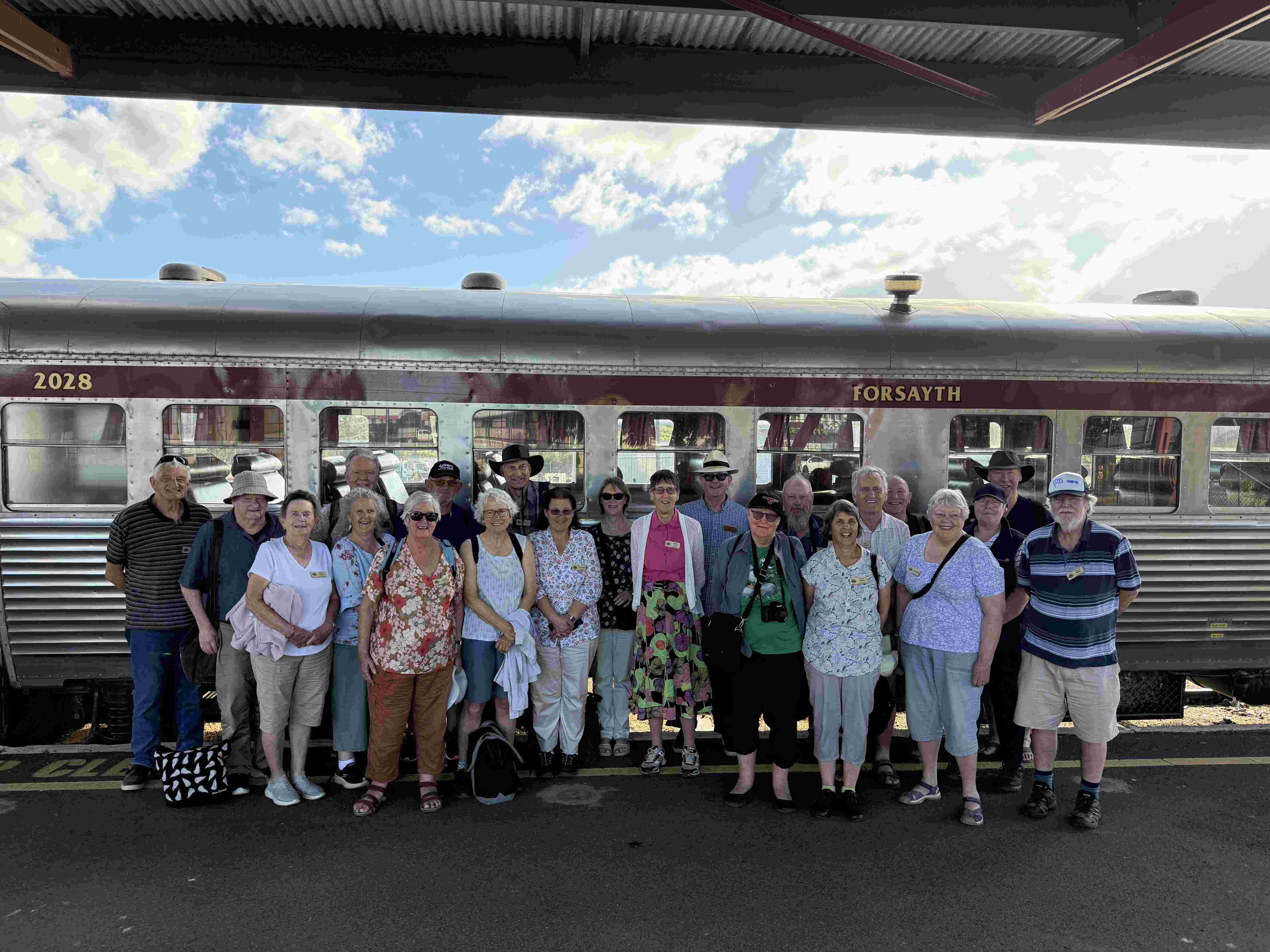 The Savannahlander railcar on tour