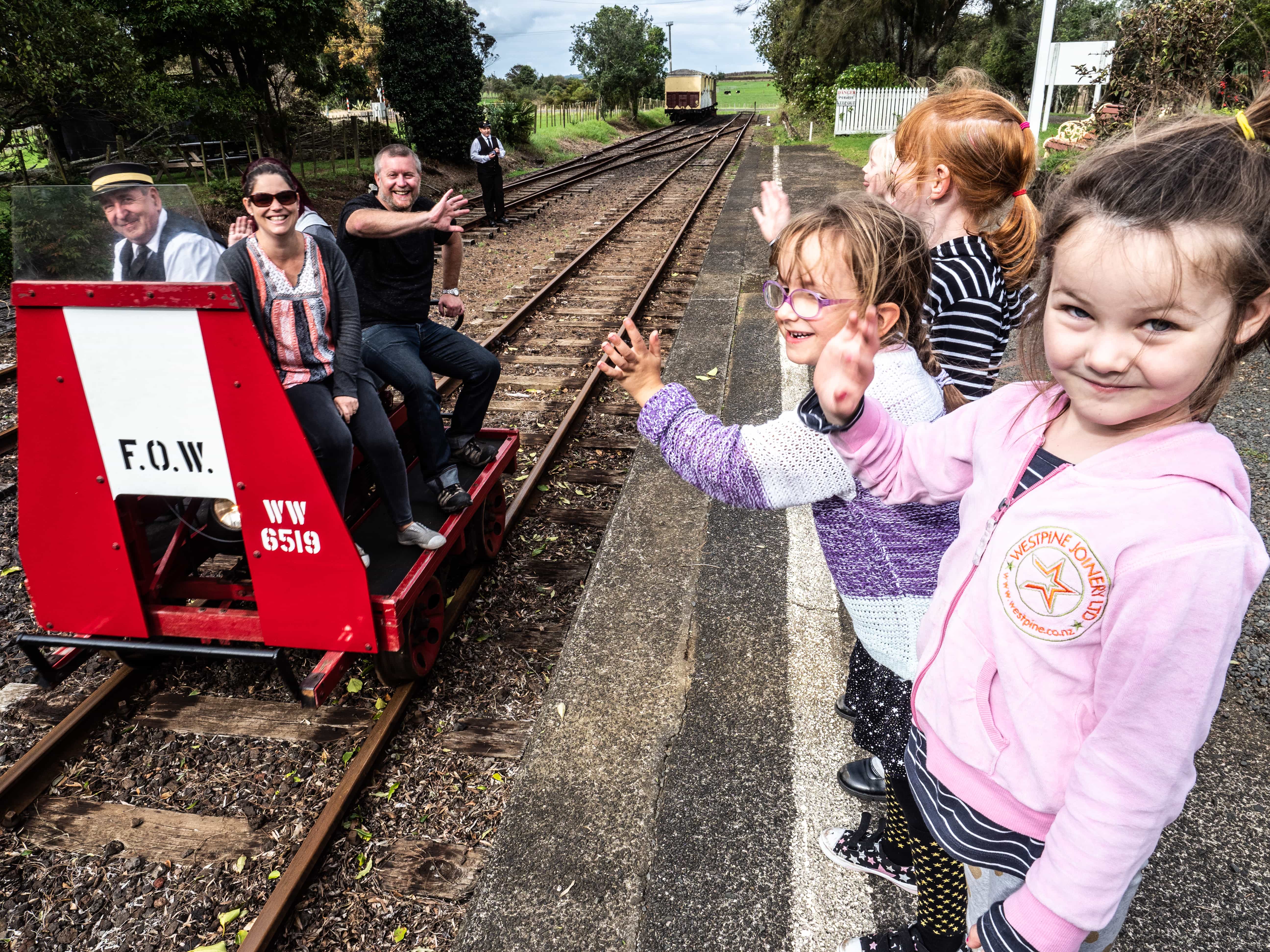 Motor jigger at Glenbrook Vintage Railway